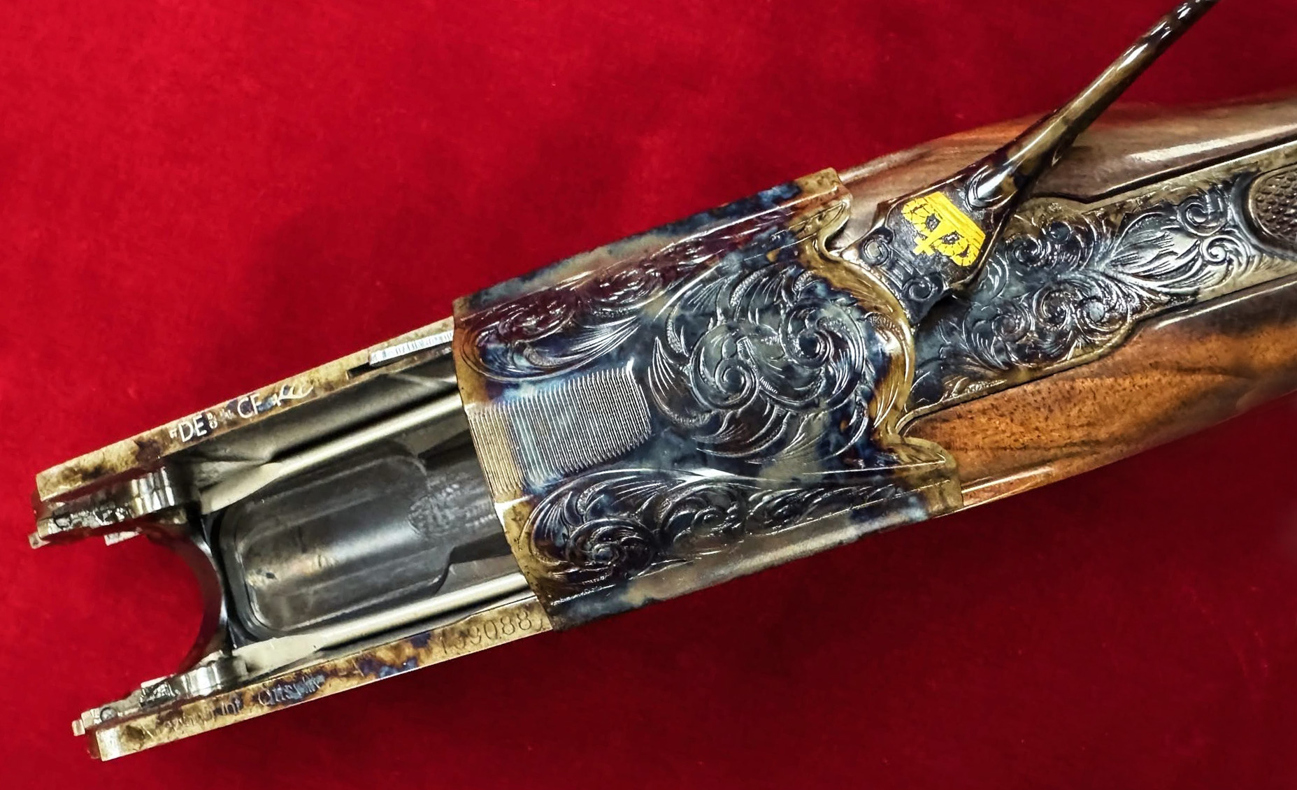 Krieghoff Crown Grade Colour Case Hardened Engraving