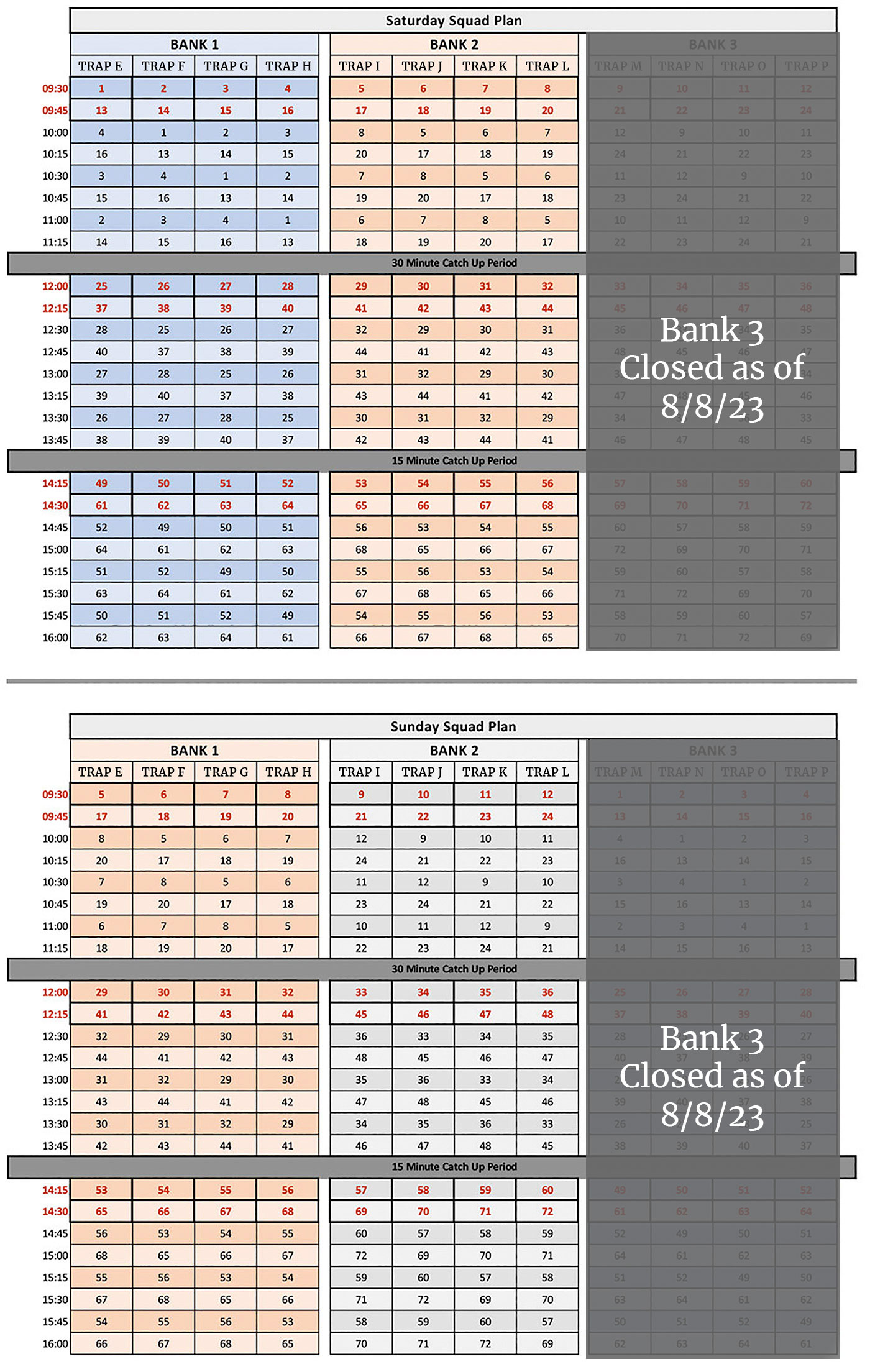 Krieghofff DTL Squad Plan Event 1