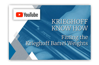 Krieghoff Know How - Fitting Krieghoff Barrel Weights